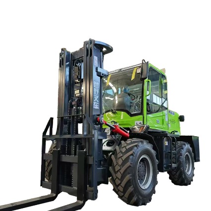 Tiomántán ceithre-roth Forklift easbhóthair